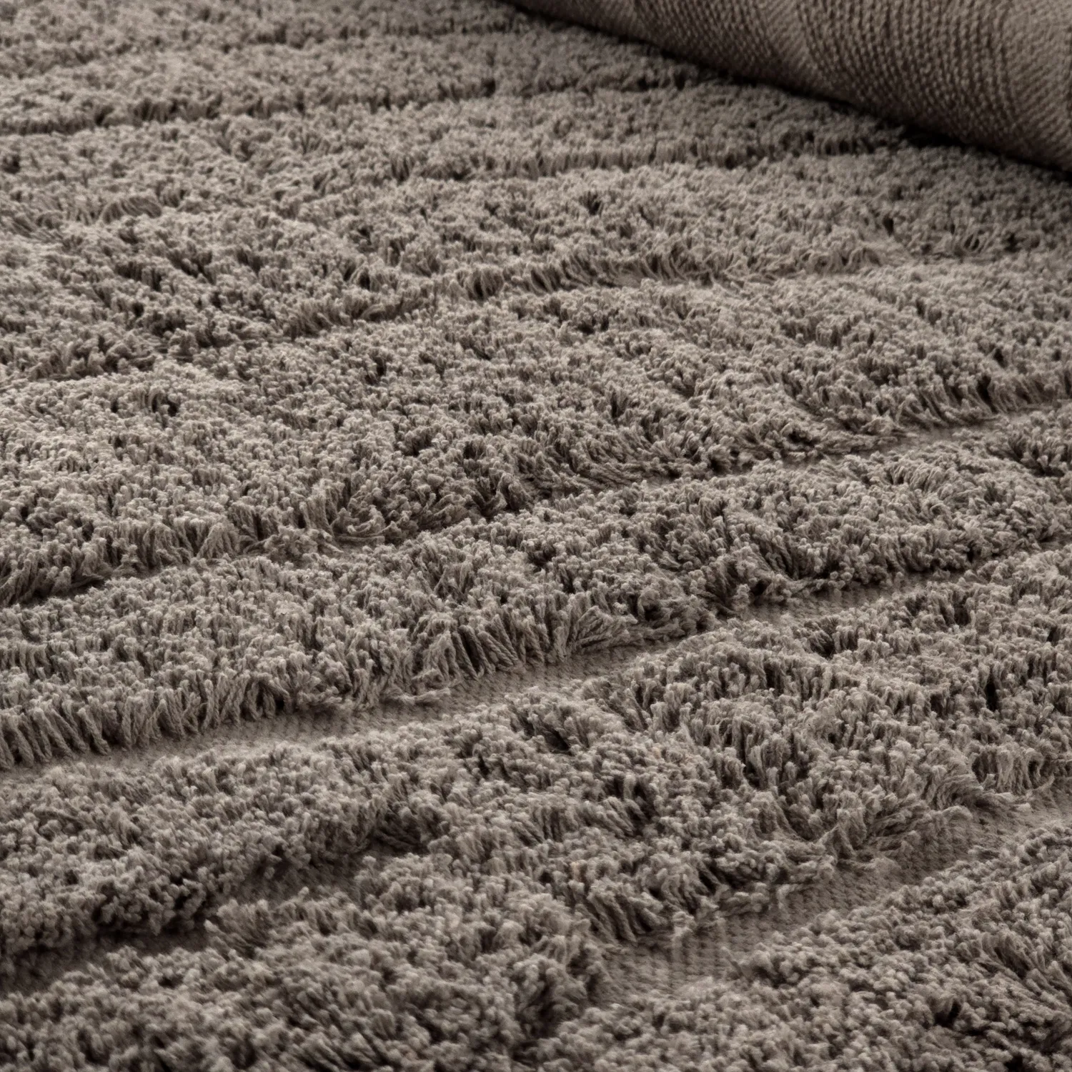 Alfombras de pelo largo - Farley Natural Cotton Shaggy (gris pardo)