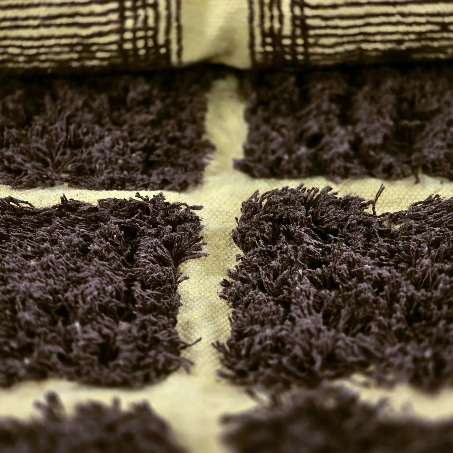 Alfombras de pelo largo - Ikara Natural Cotton Shaggy (marrón)