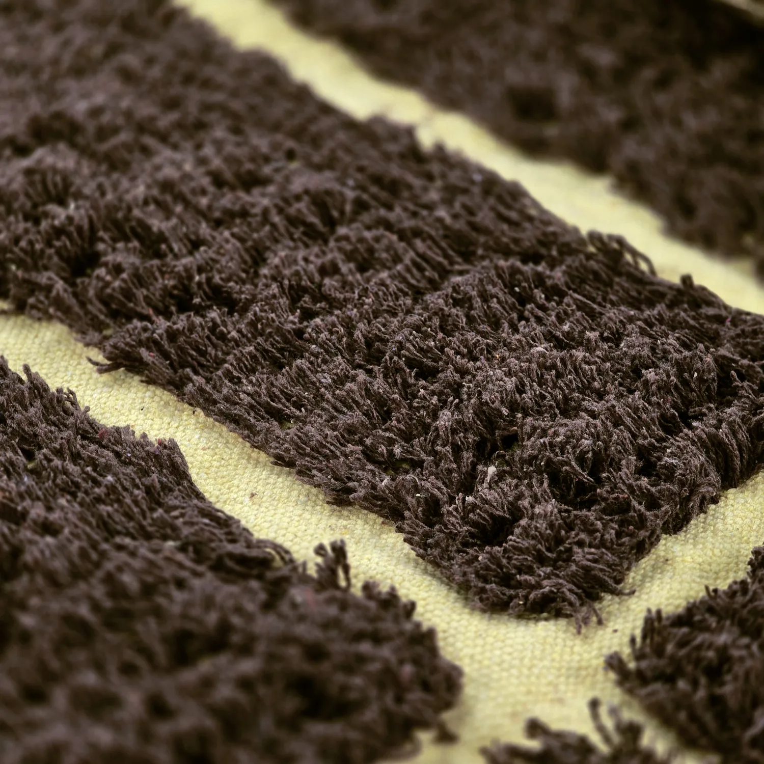 Alfombras de pelo largo - Ikara Natural Cotton Shaggy (marrón)