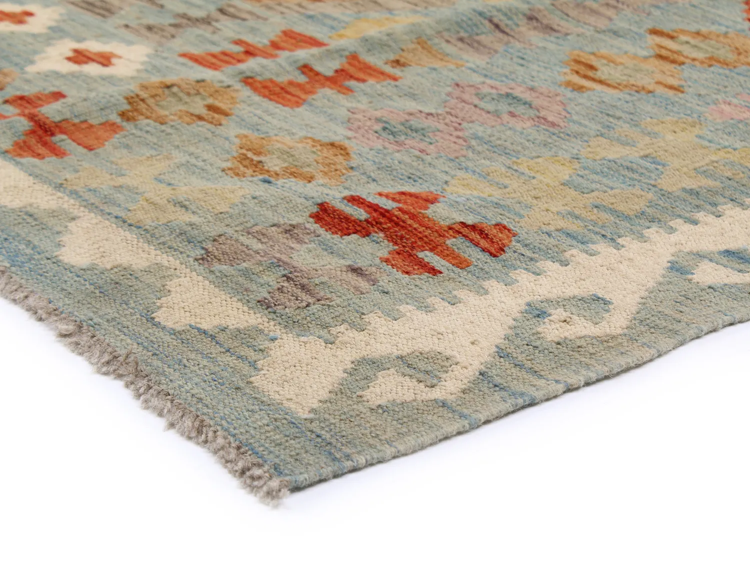 Alfombra kilim oriental 356 x 256 cm