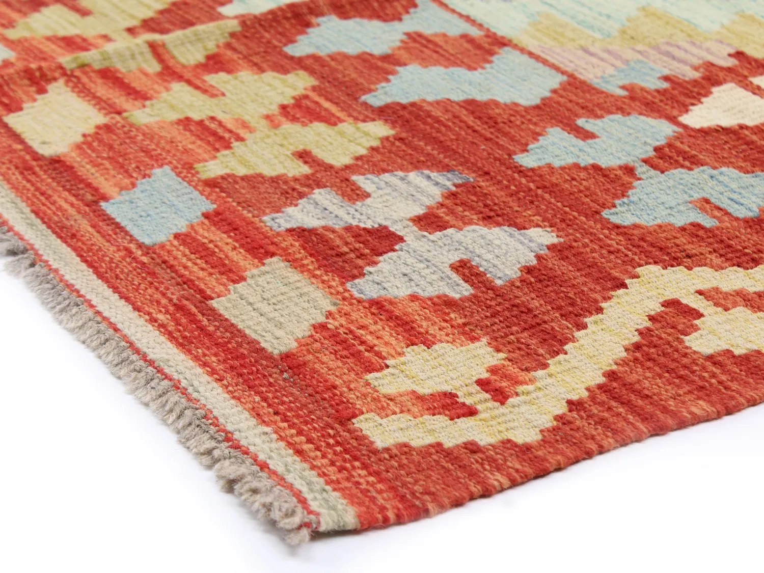 Alfombra kilim oriental 298 x 192 cm