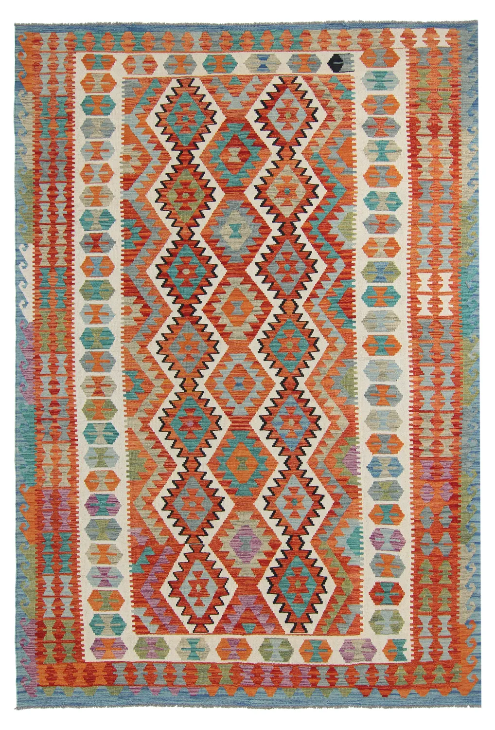 Alfombra kilim oriental 298 x 204 cm