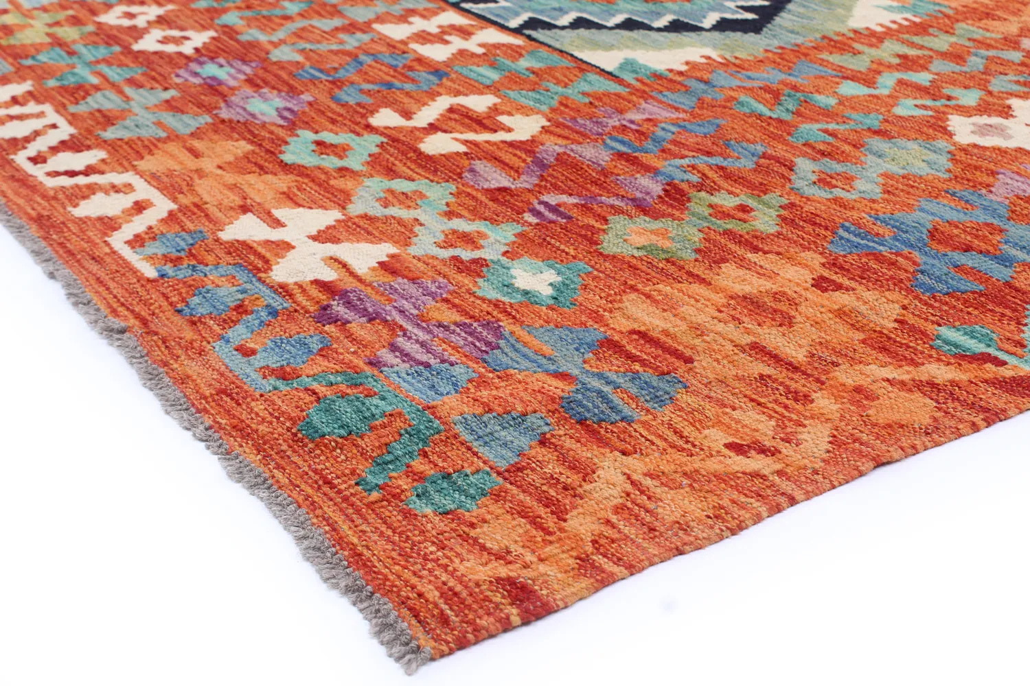 Alfombra kilim oriental 299 x 202 cm