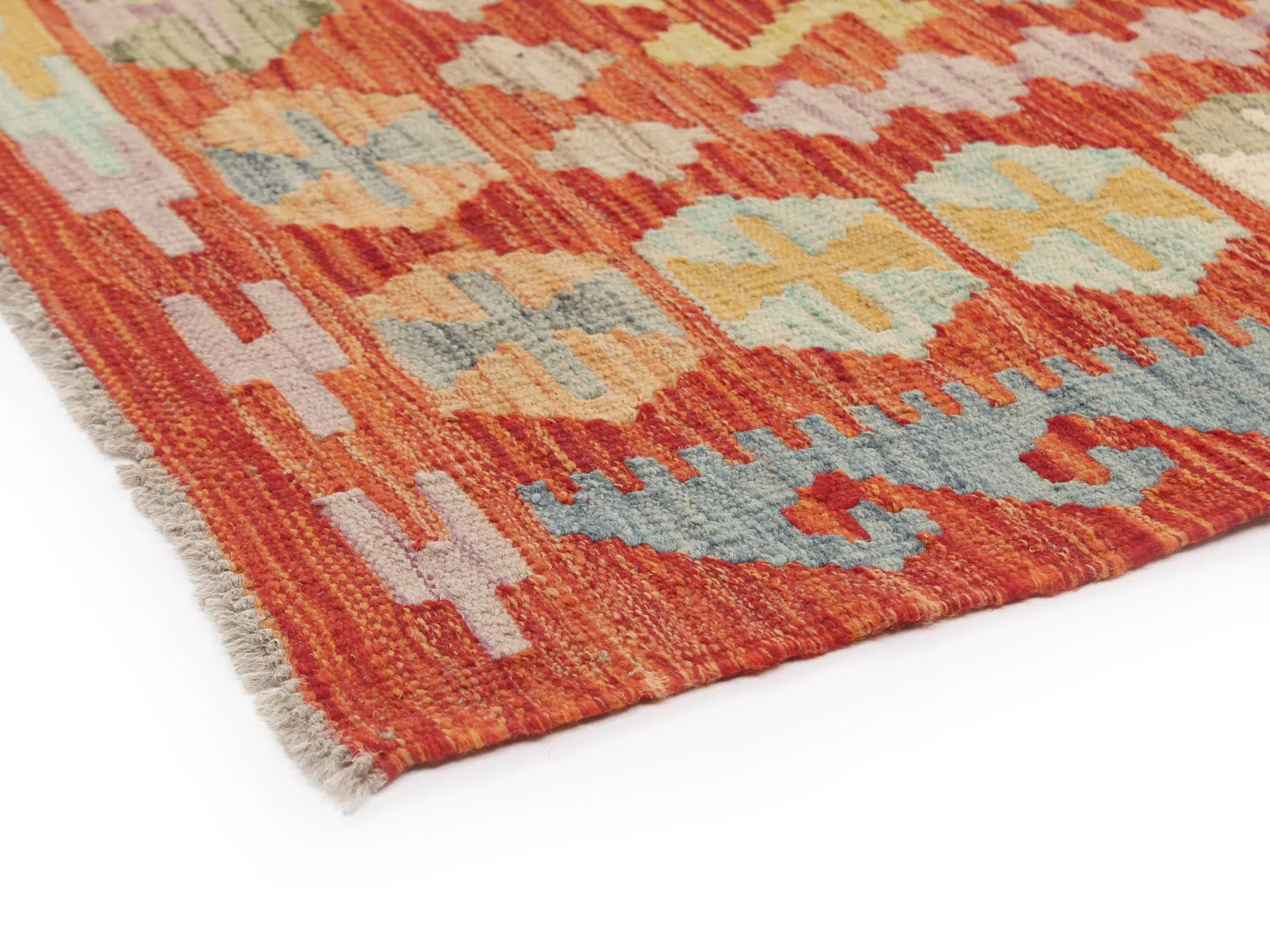 Alfombra kilim oriental 292 x 202 cm