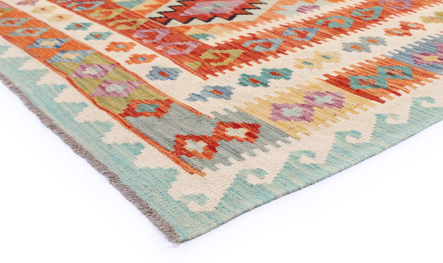 Alfombra kilim oriental 296 x 208 cm