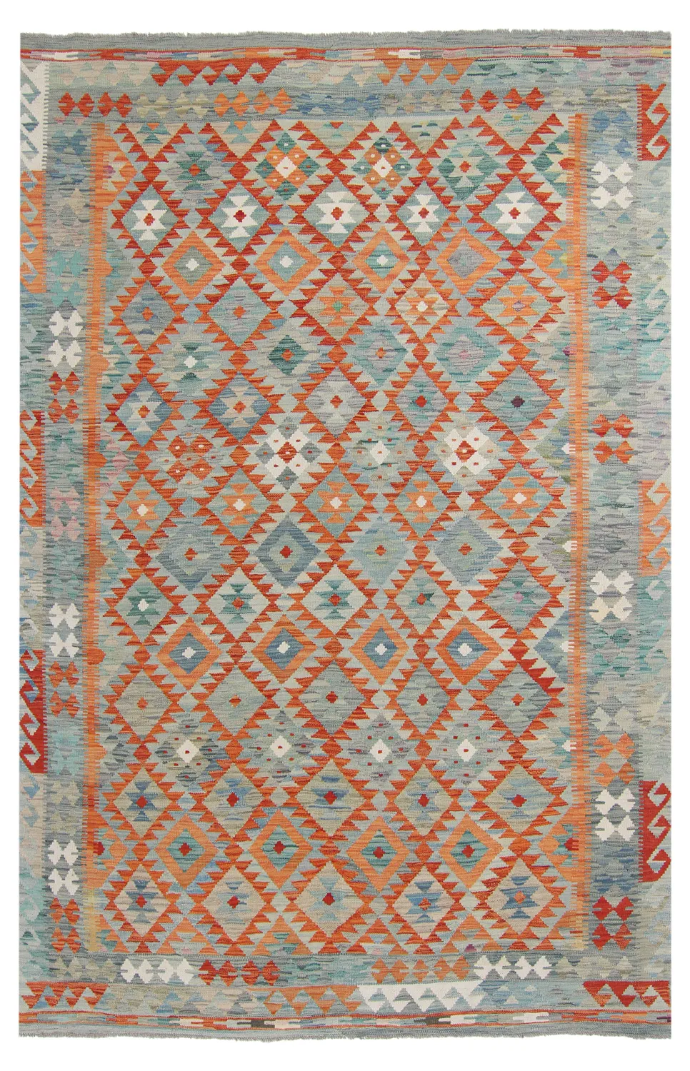 Alfombra kilim oriental 296 x 203 cm