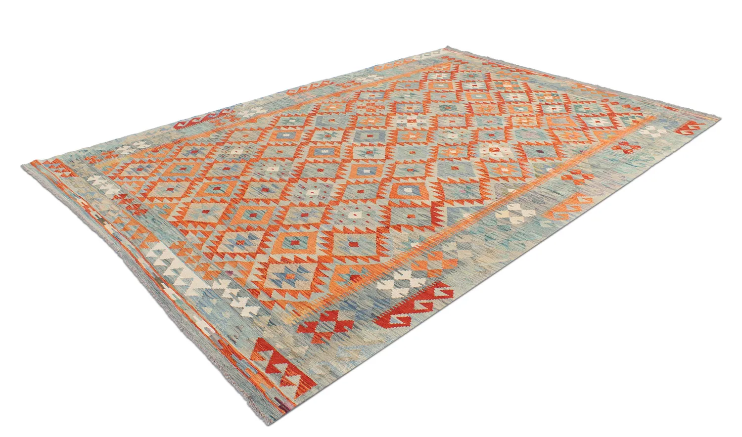 Alfombra kilim oriental 296 x 203 cm