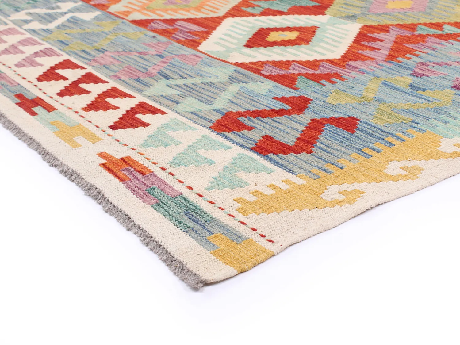 Alfombra kilim oriental 297 x 199 cm