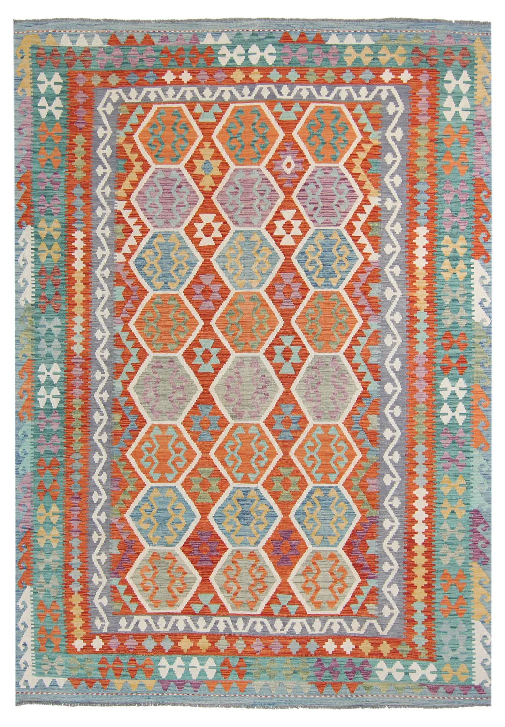 Alfombra kilim oriental 300 x 213 cm