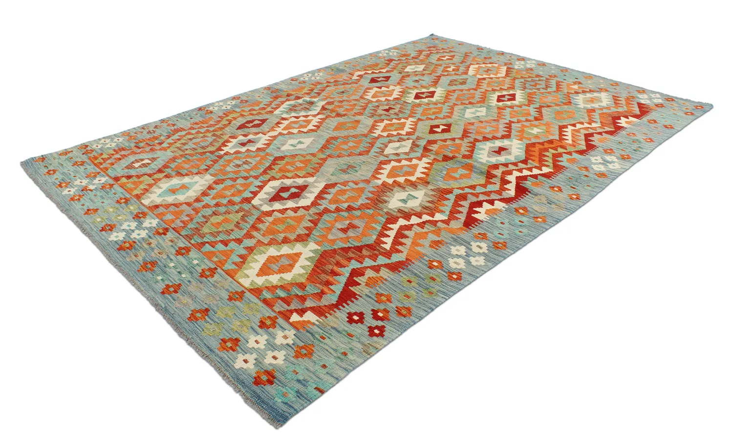 Alfombra kilim oriental 293 x 205 cm