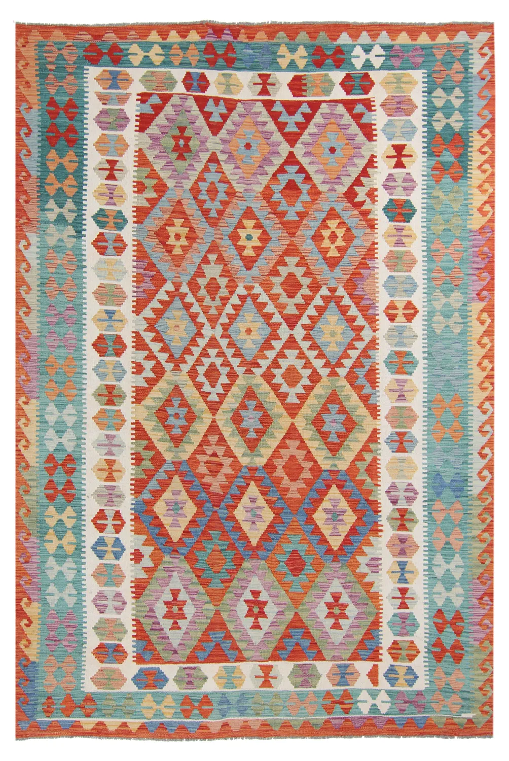 Alfombra kilim oriental 295 x 202 cm