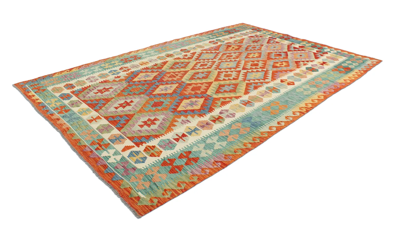 Alfombra kilim oriental 295 x 202 cm
