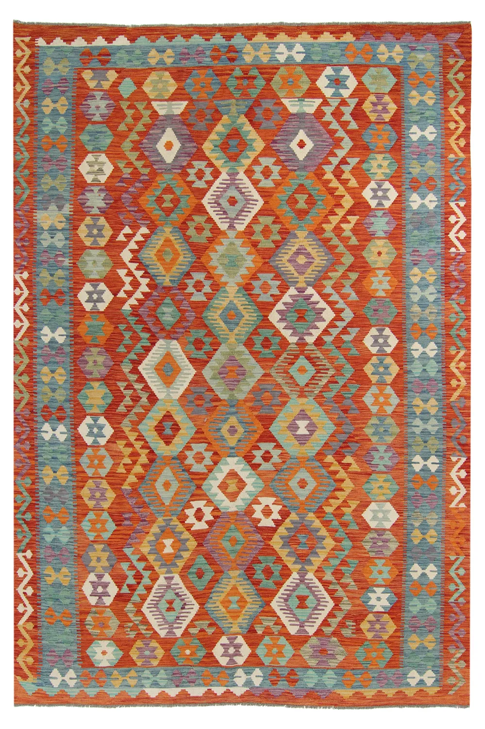 Alfombra kilim oriental 288 x 202 cm