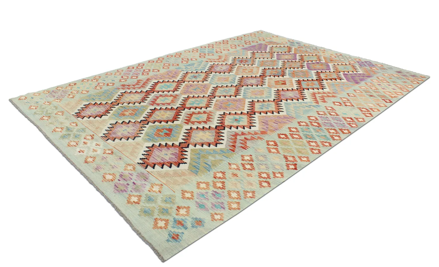 Alfombra kilim oriental 299 x 209 cm