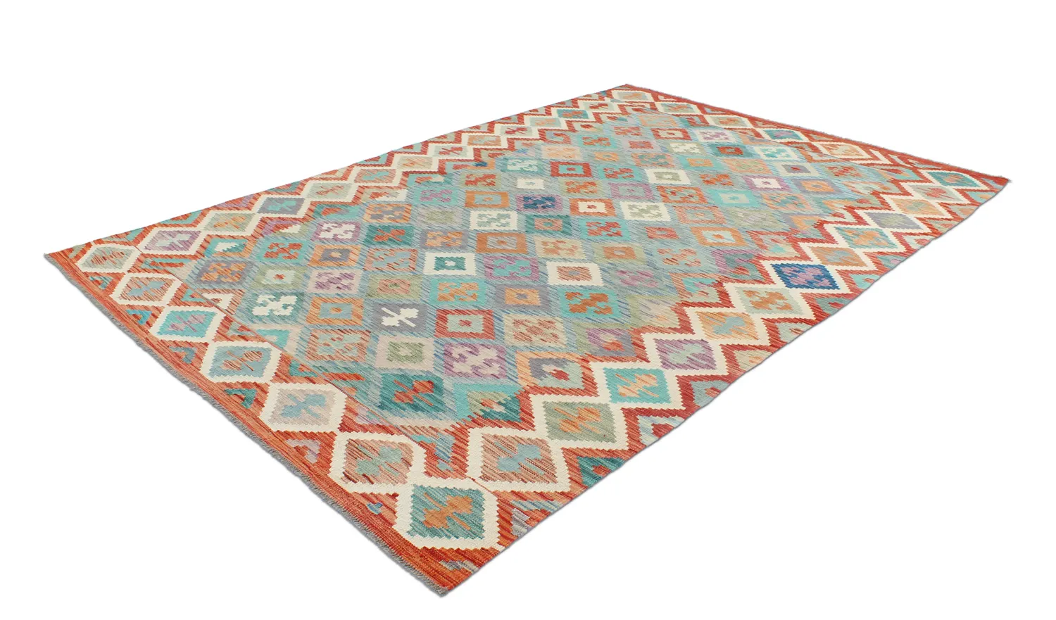 Alfombra kilim oriental 290 x 199 cm