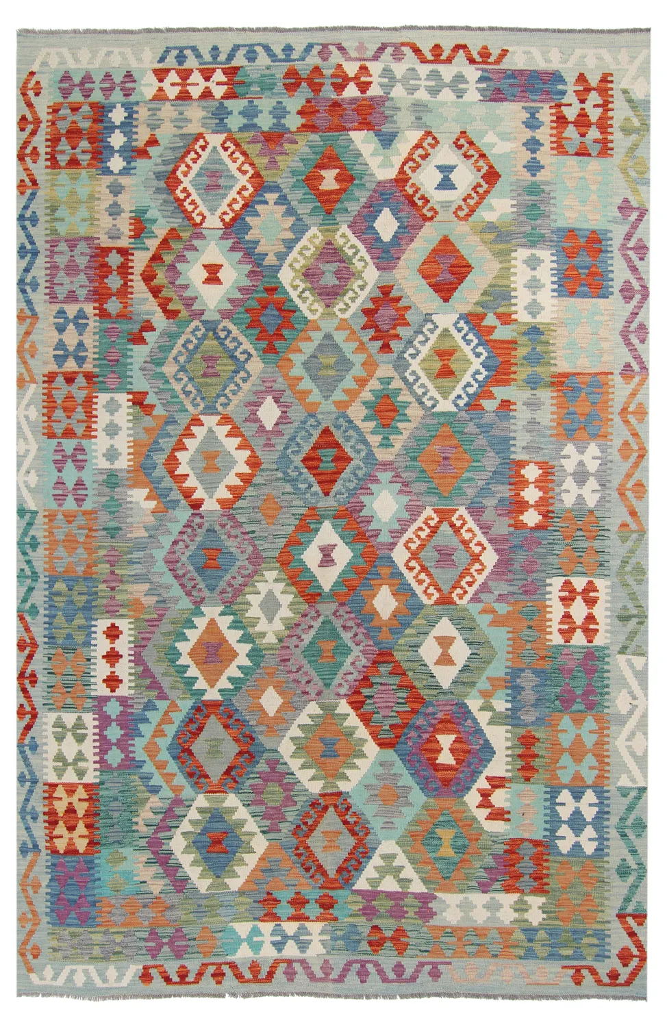 Alfombra kilim oriental 295 x 200 cm