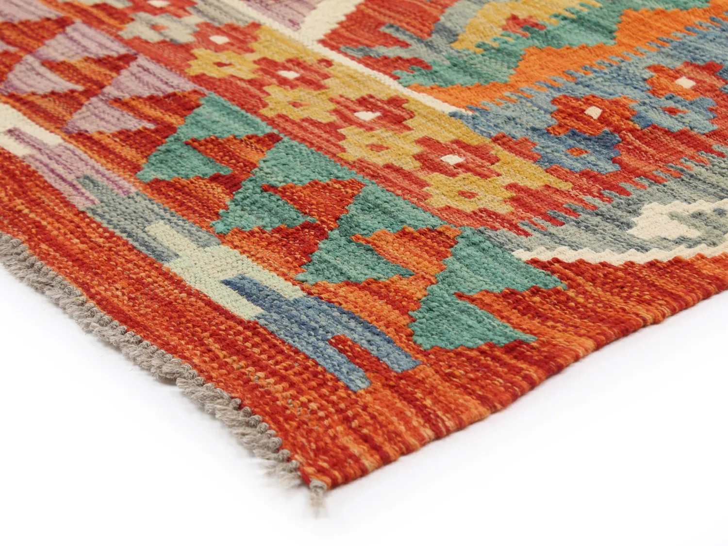 Alfombra kilim oriental 301 x 204 cm