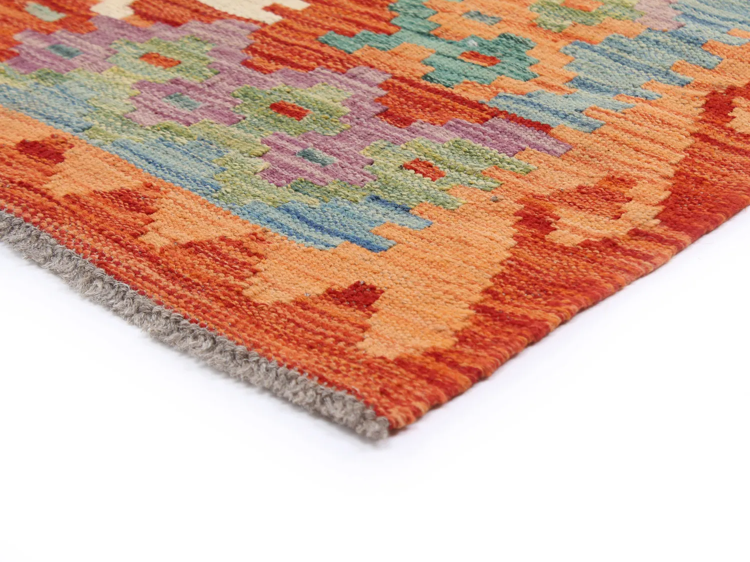 Alfombra kilim oriental 302 x 205 cm