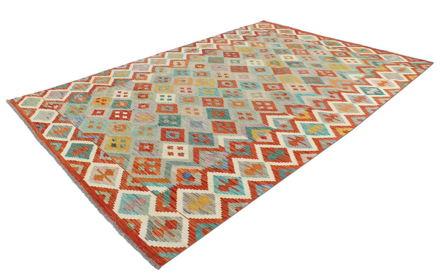 Alfombra kilim oriental 295 x 201 cm