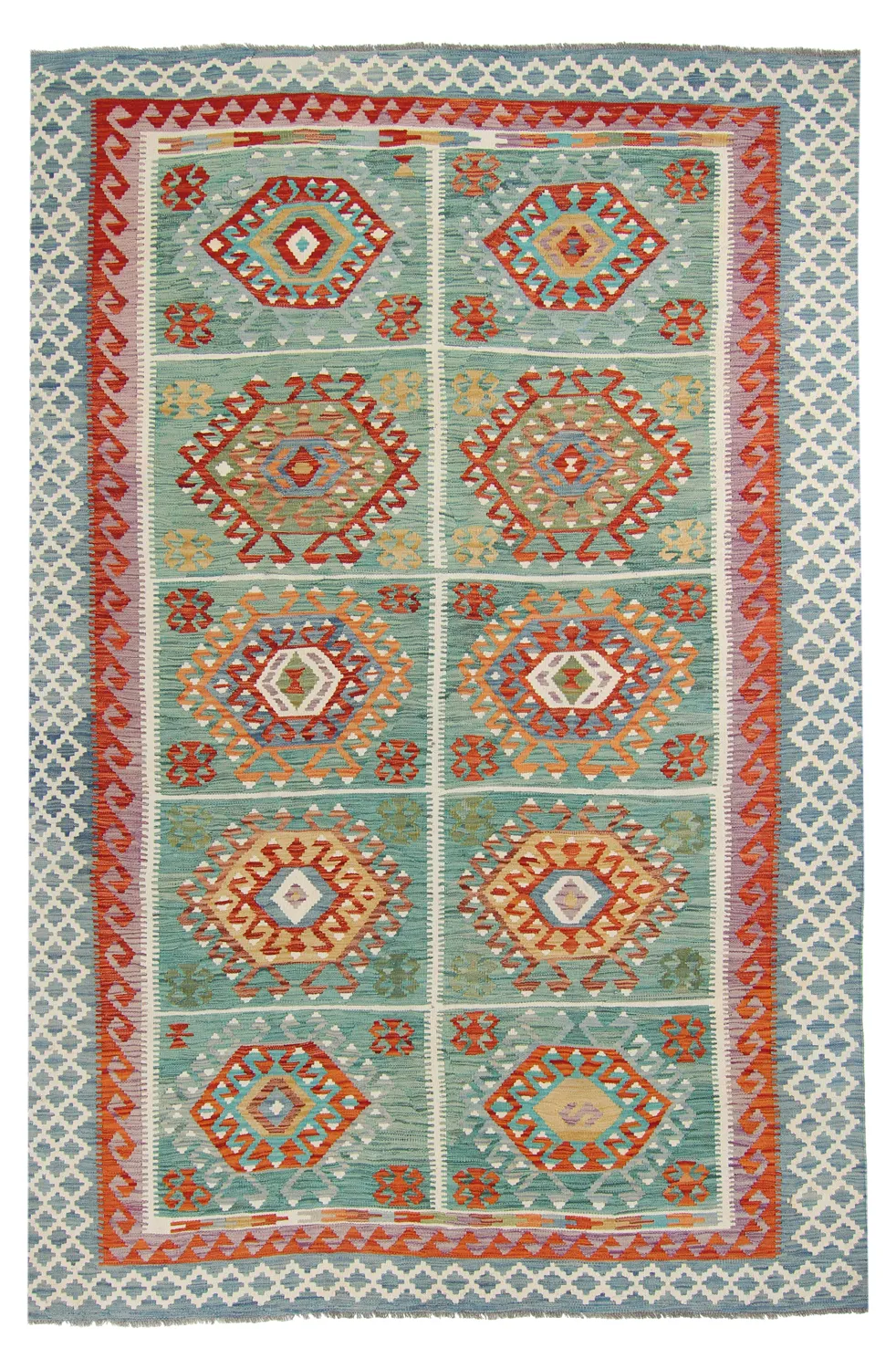 Alfombra kilim oriental 301 x 201 cm