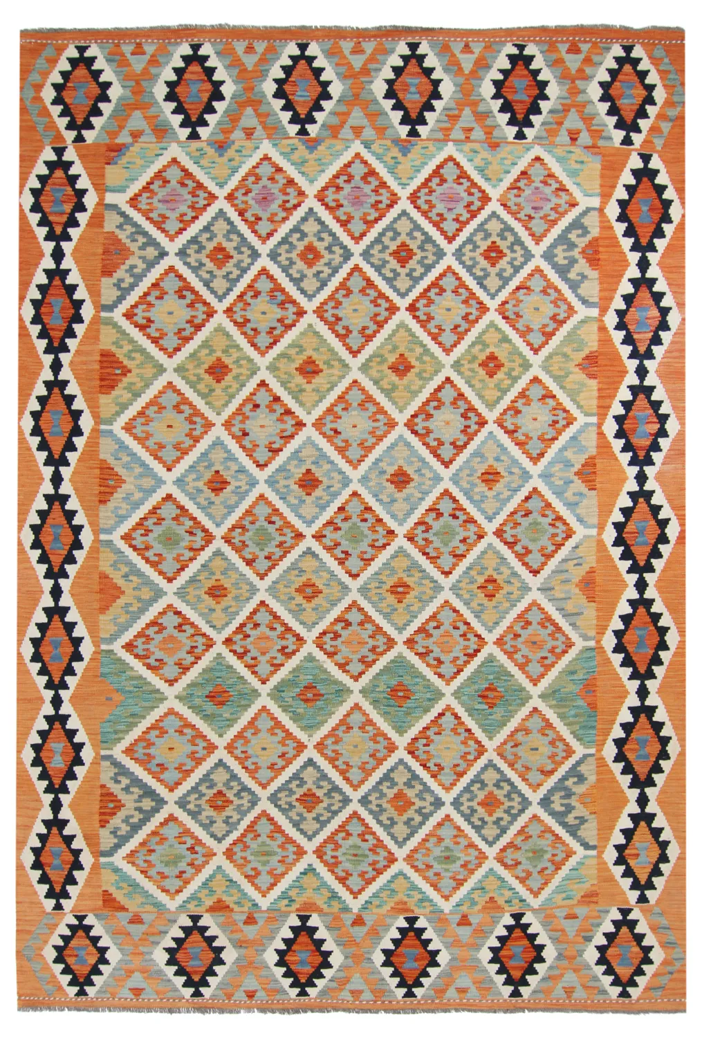 Alfombra kilim oriental 308 x 213 cm