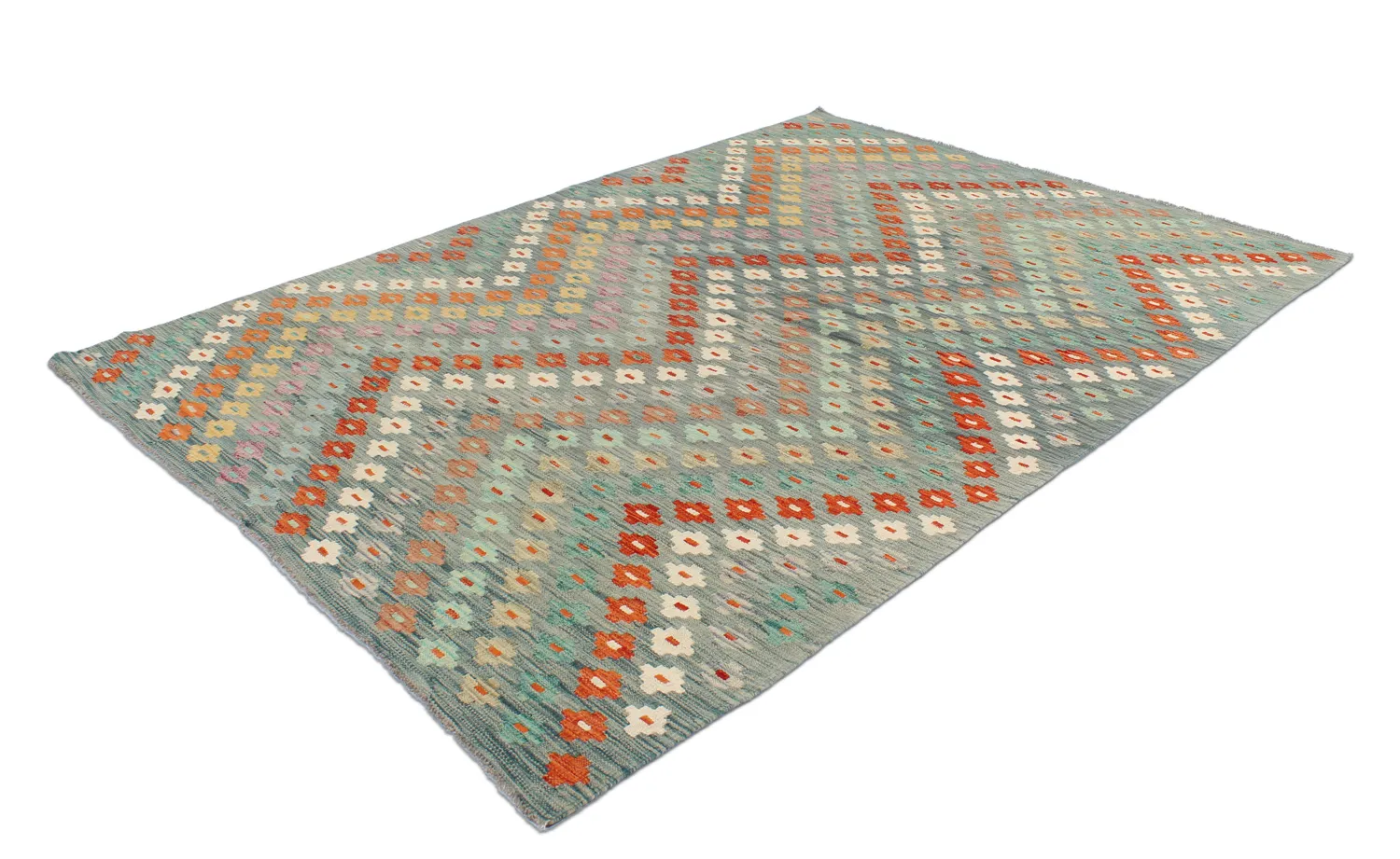 Alfombra kilim oriental 242 x 170 cm
