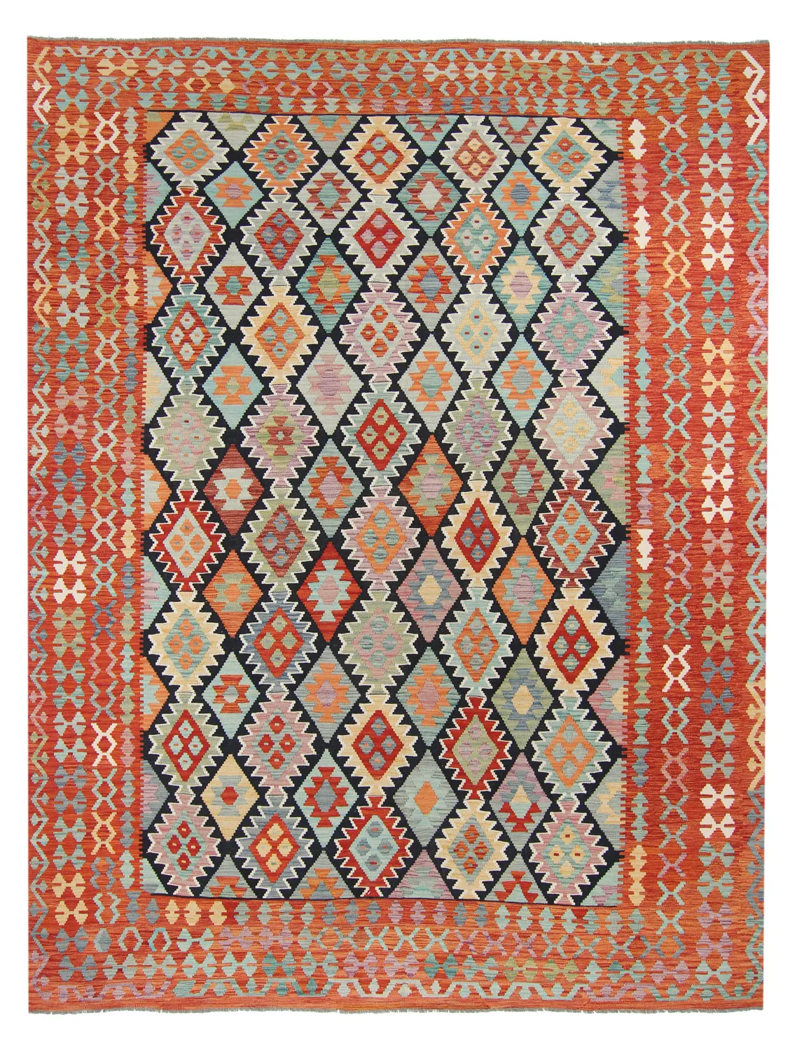 Alfombra kilim oriental 363 x 280 cm