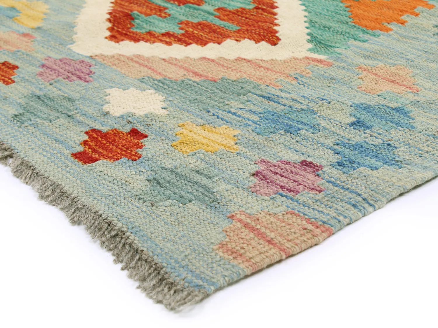 Alfombra kilim oriental 242 x 170 cm
