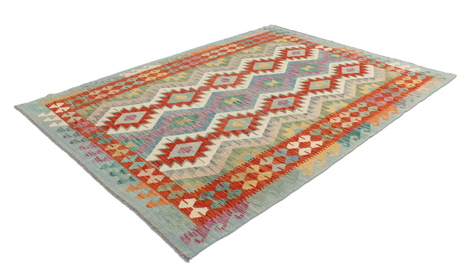 Alfombra kilim oriental 243 x 177 cm