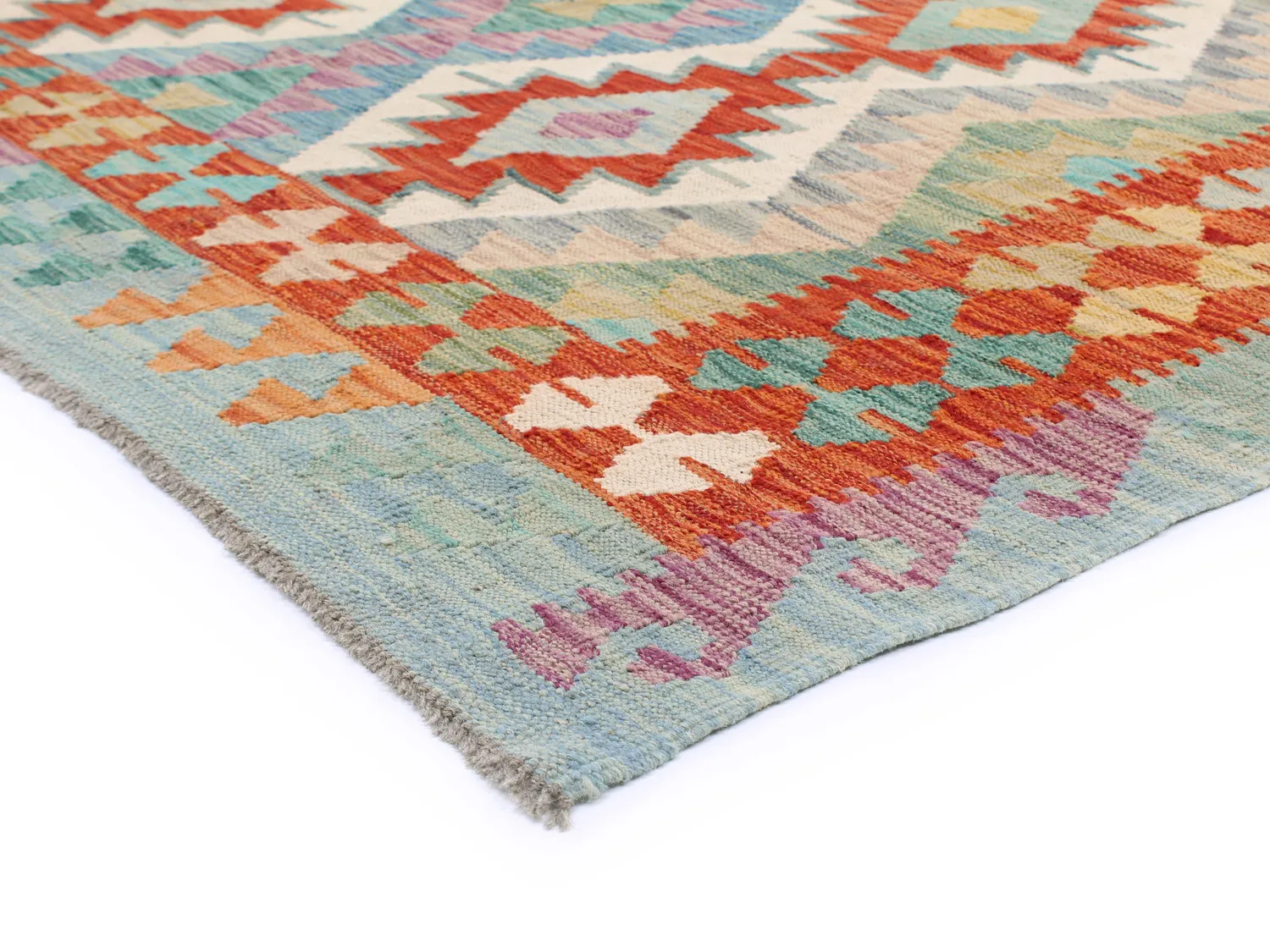 Alfombra kilim oriental 243 x 177 cm