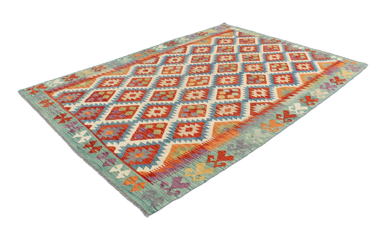 Alfombra kilim oriental 239 x 166 cm