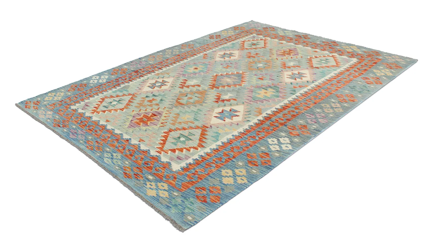 Alfombra kilim oriental 245 x 171 cm