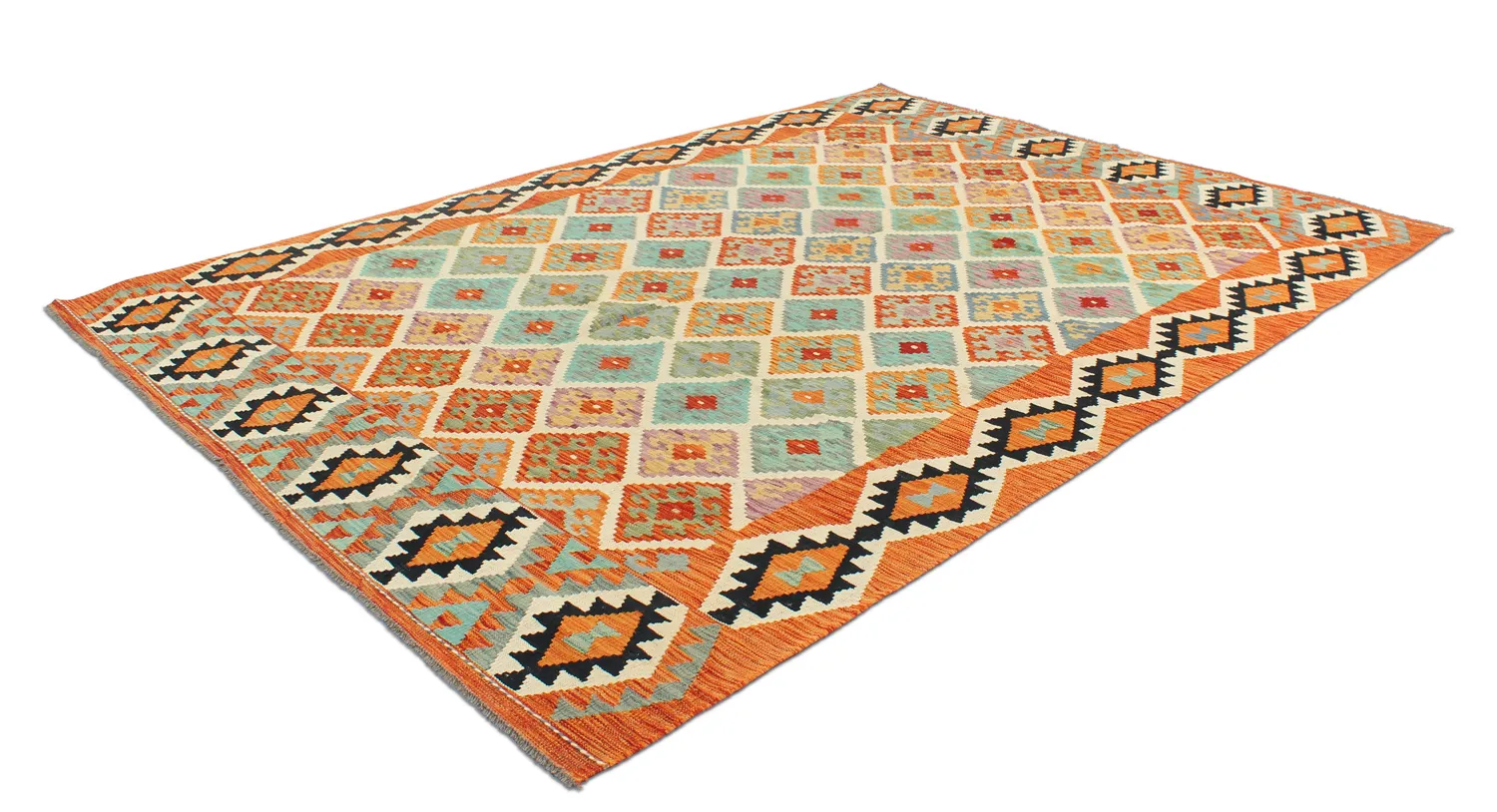 Alfombra kilim oriental 302 x 223 cm