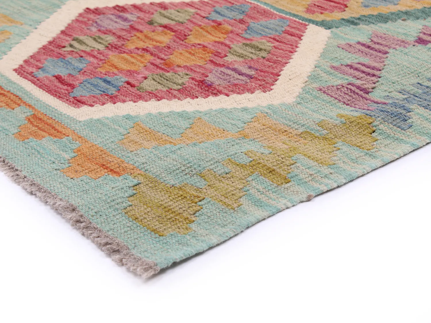 Alfombra kilim oriental 199 x 146 cm