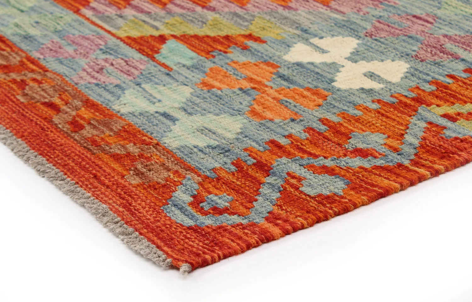 Alfombra kilim oriental 198 x 155 cm