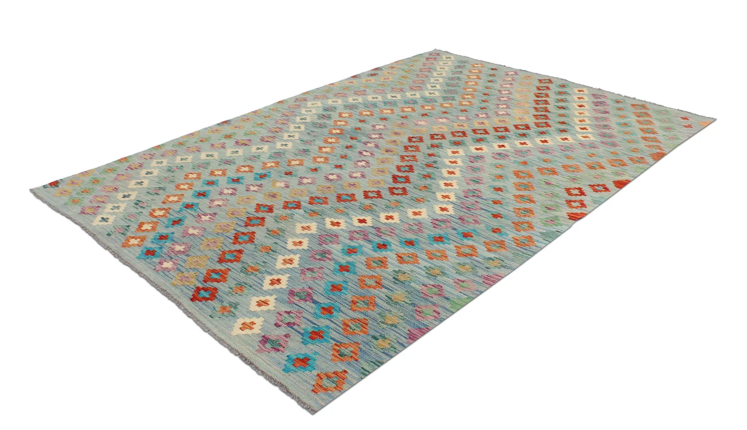 Alfombra kilim oriental 239 x 166 cm
