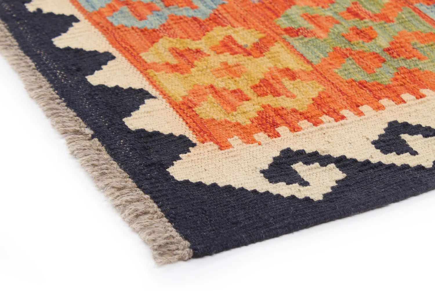 Alfombra kilim oriental 247 x 177 cm