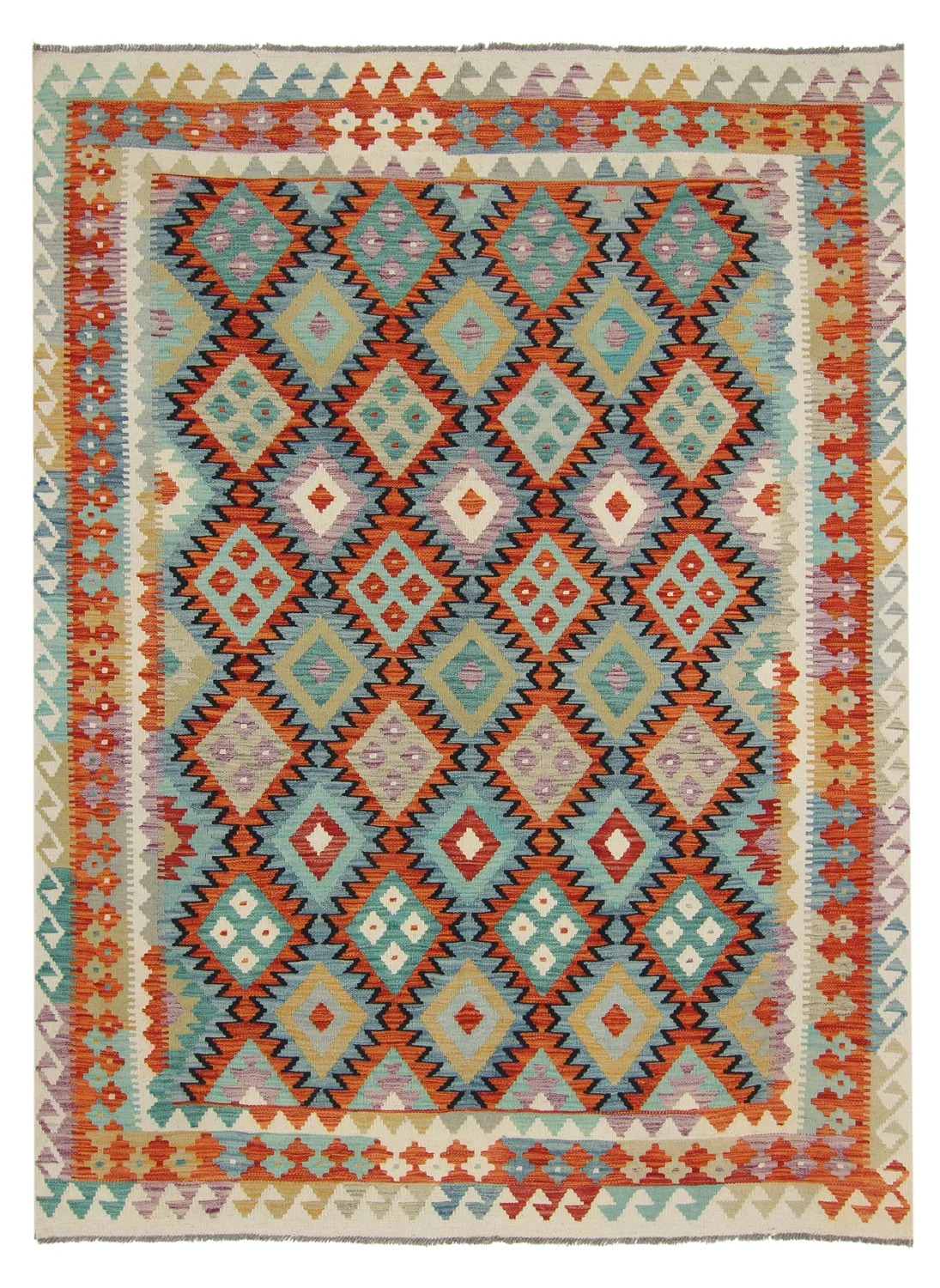 Alfombra kilim oriental 236 x 175 cm