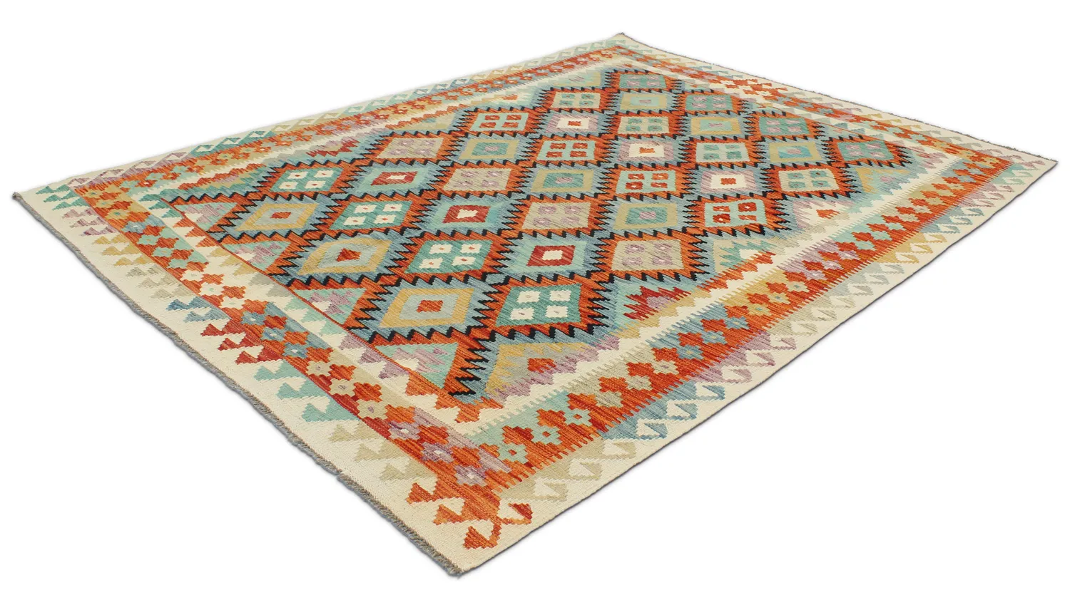 Alfombra kilim oriental 236 x 175 cm