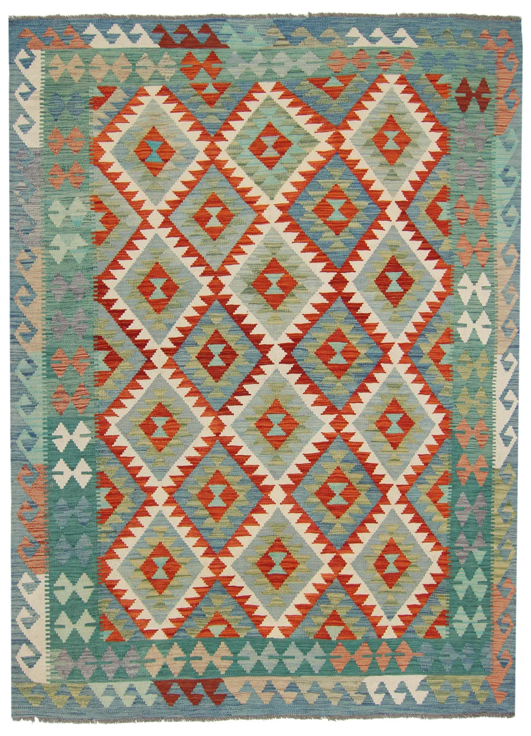 Alfombra kilim oriental 237 x 174 cm