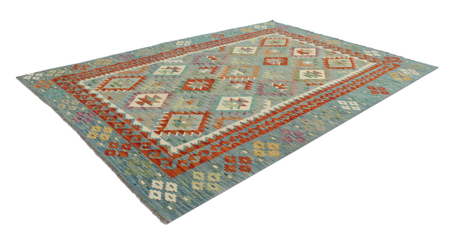 Alfombra kilim oriental 245 x 172 cm