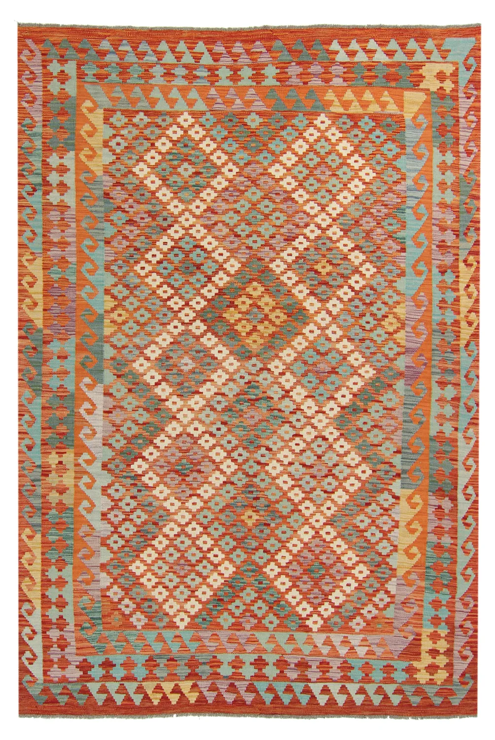 Alfombra kilim oriental 247 x 170 cm