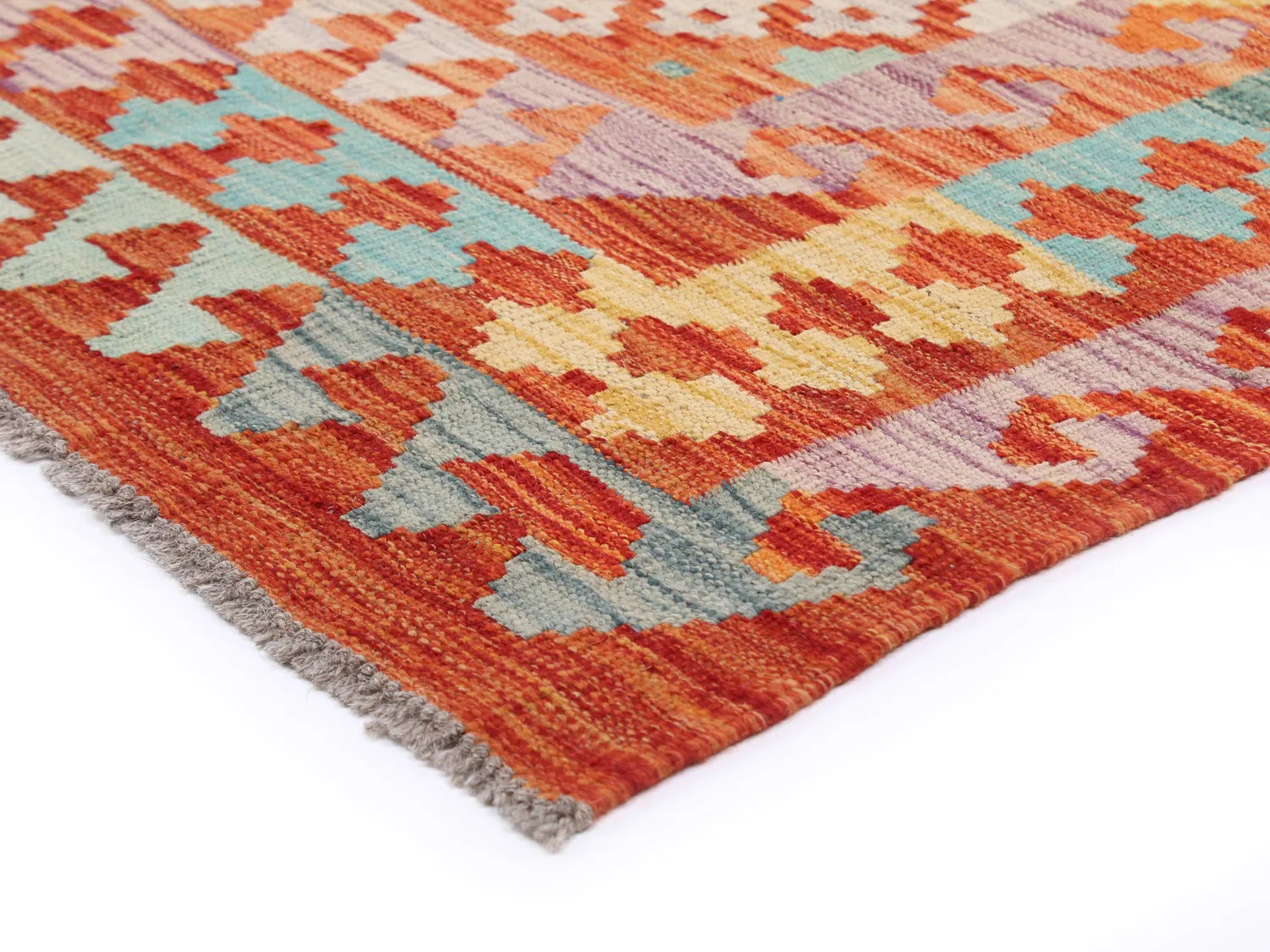 Alfombra kilim oriental 247 x 170 cm