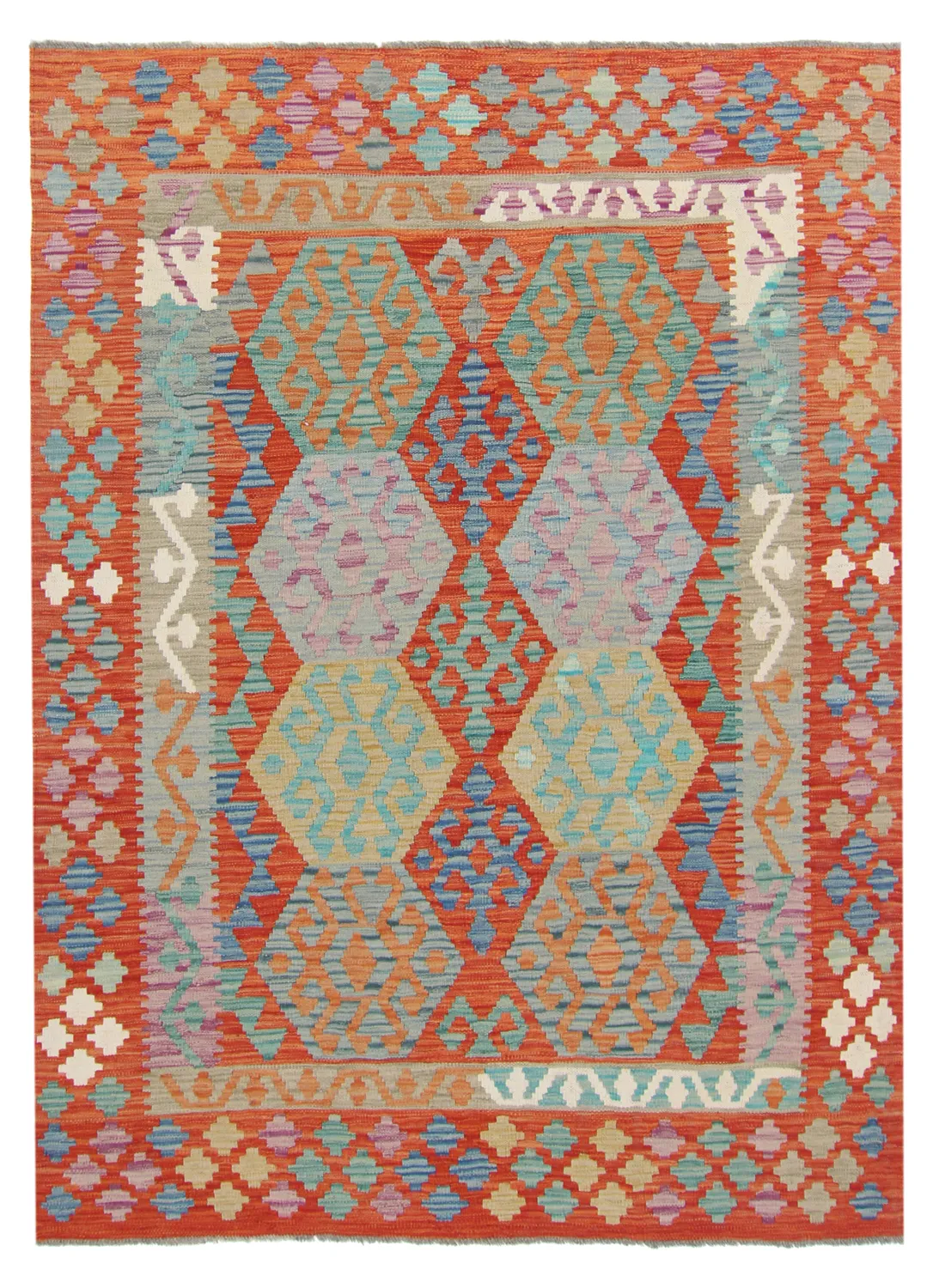 Alfombra kilim oriental 200 x 151 cm