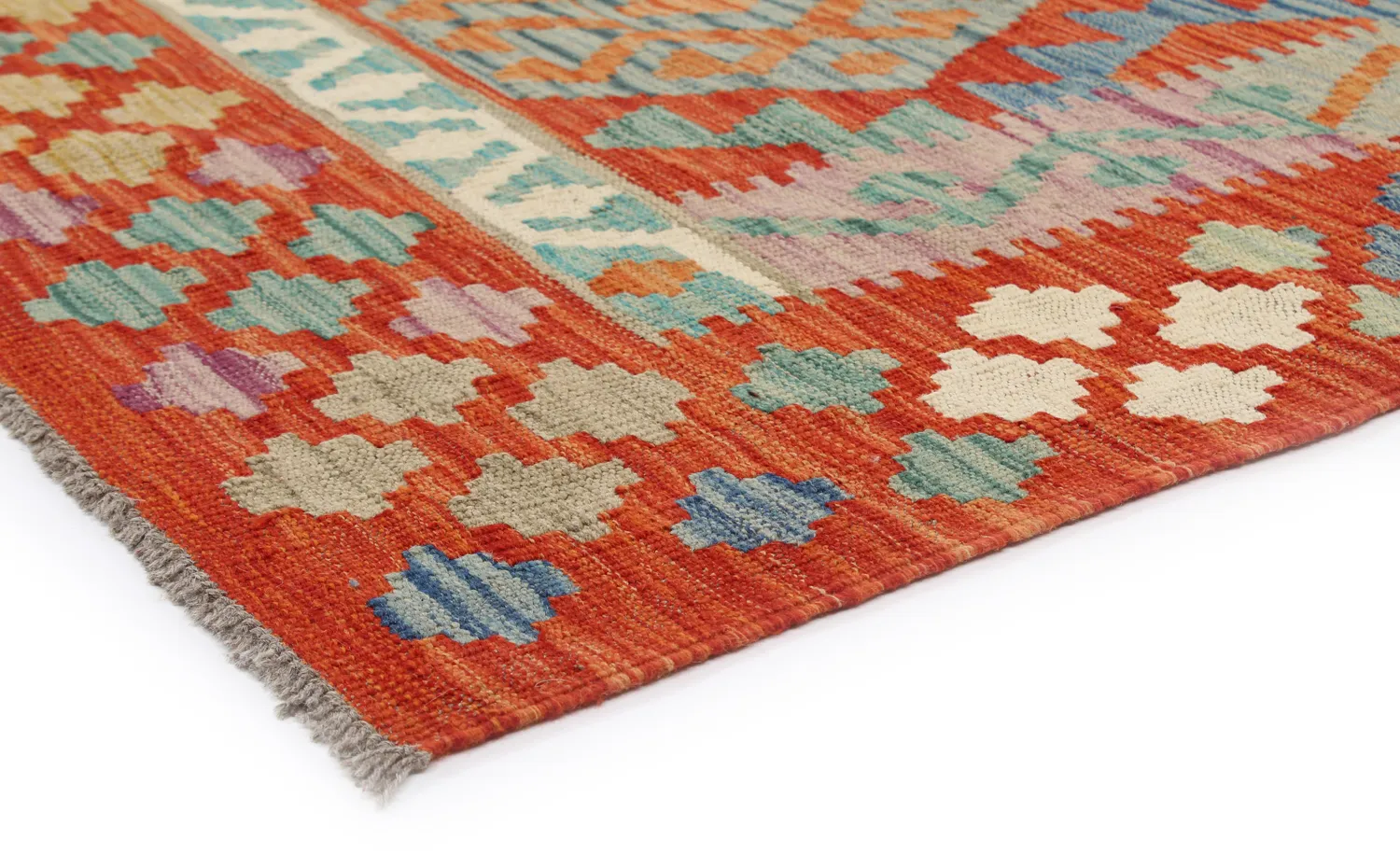 Alfombra kilim oriental 200 x 151 cm