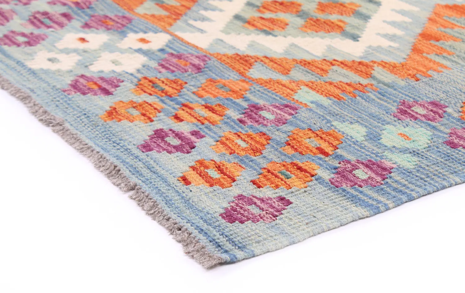 Alfombra kilim oriental 194 x 126 cm