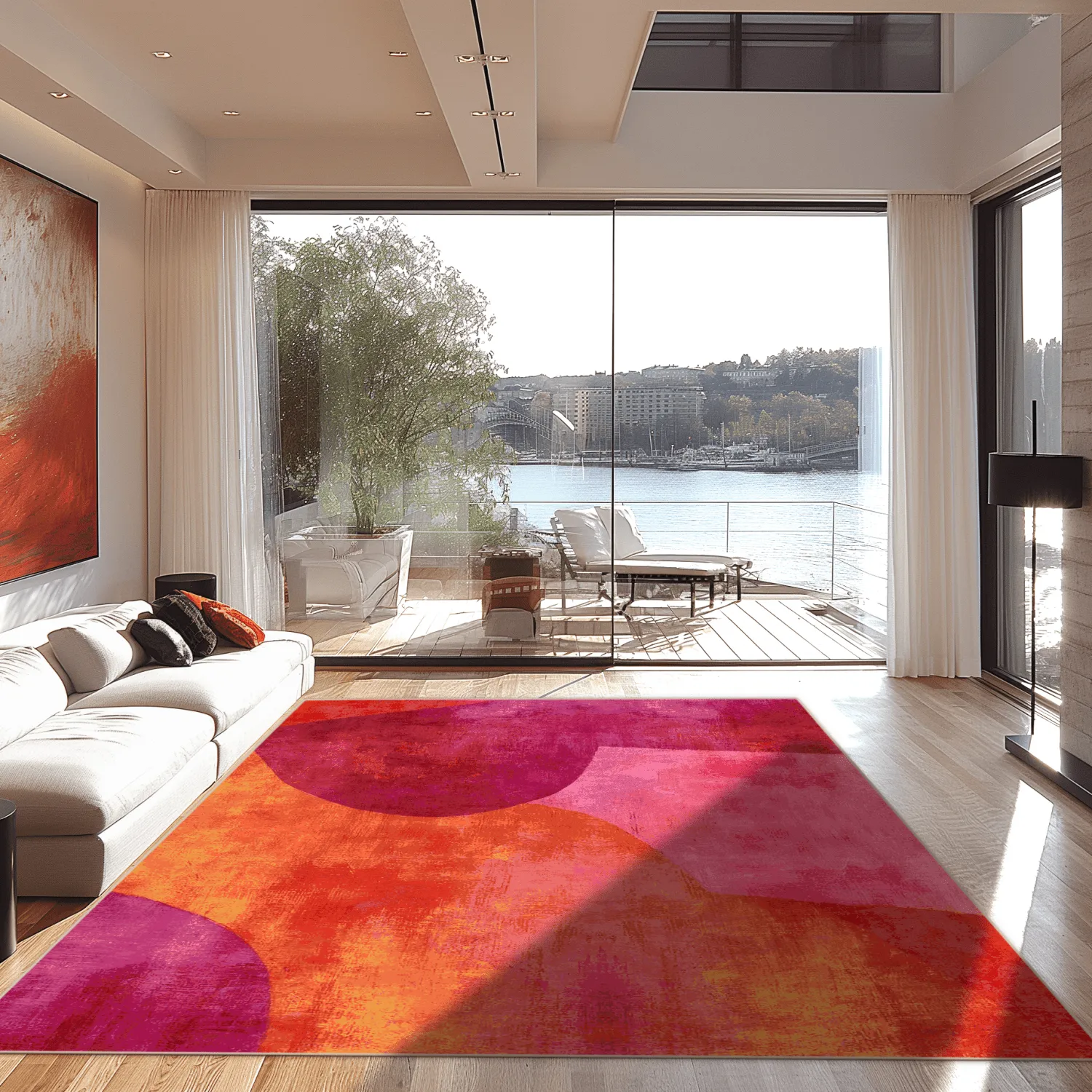 Alfombra Wilton - Lazio (rosa)