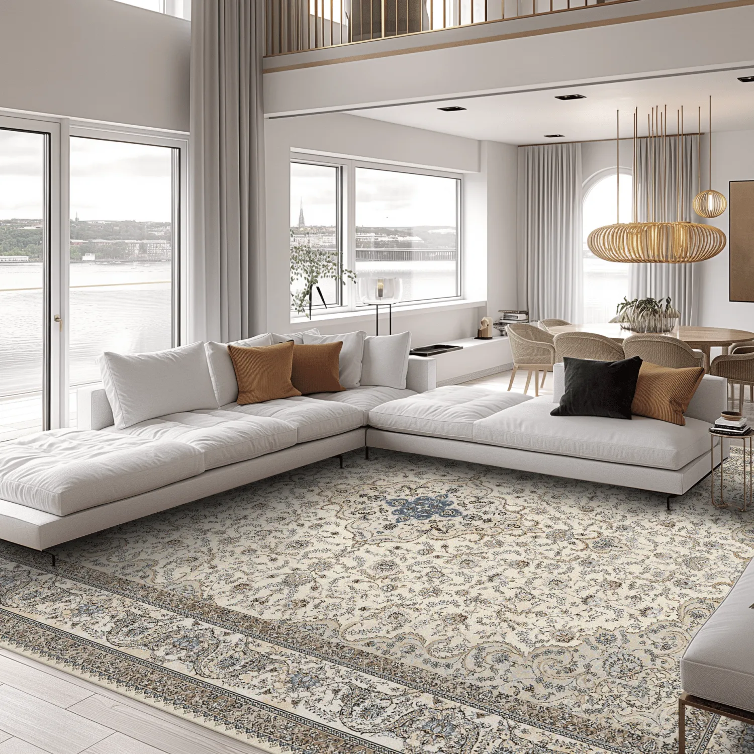 Alfombra Wilton - Lena (beige)