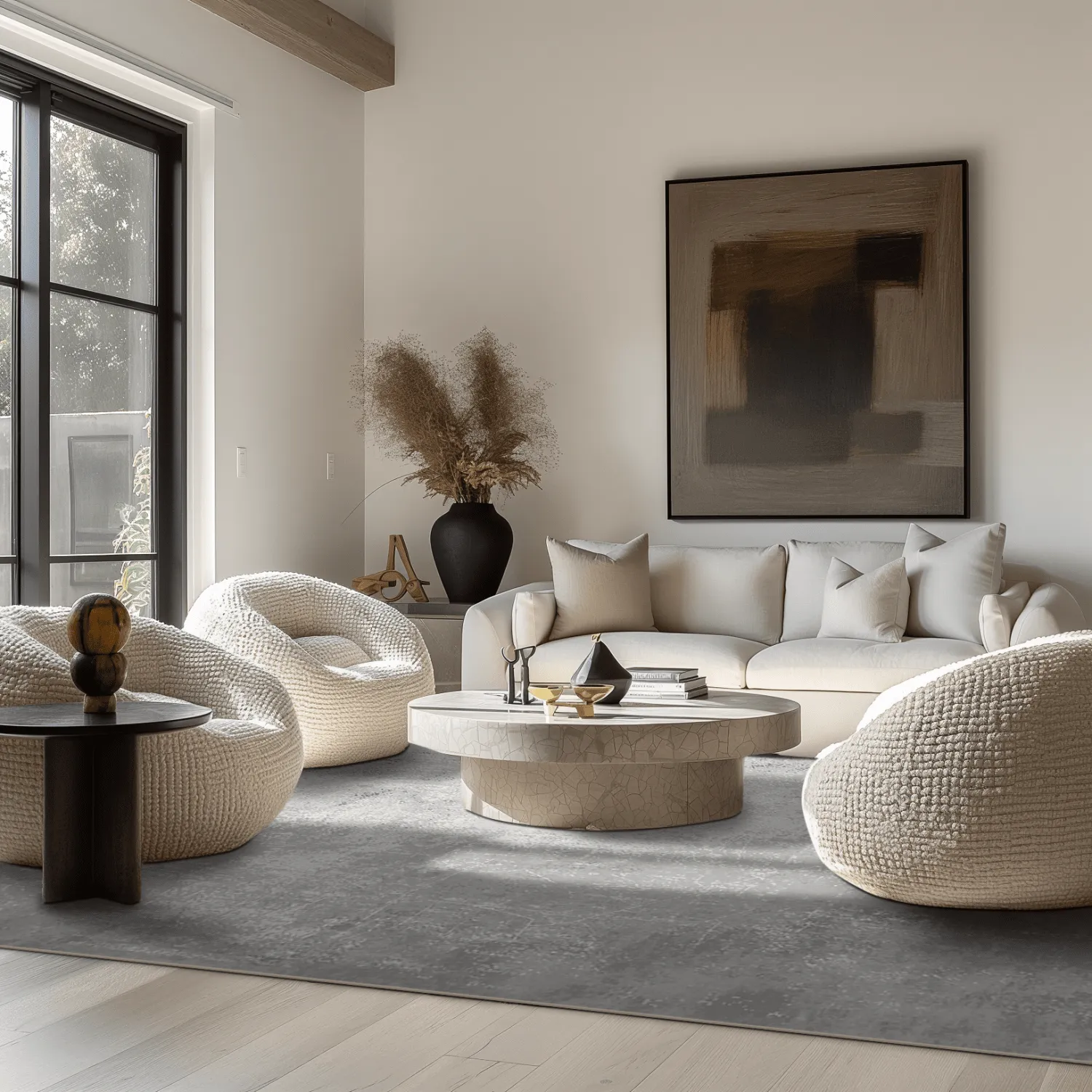 Alfombra Wilton - Lynton (gris)