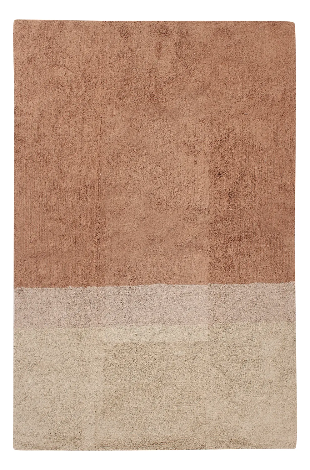 Alfombras de pelo largo - Mareto Natural Cotton Shaggy (marrón)